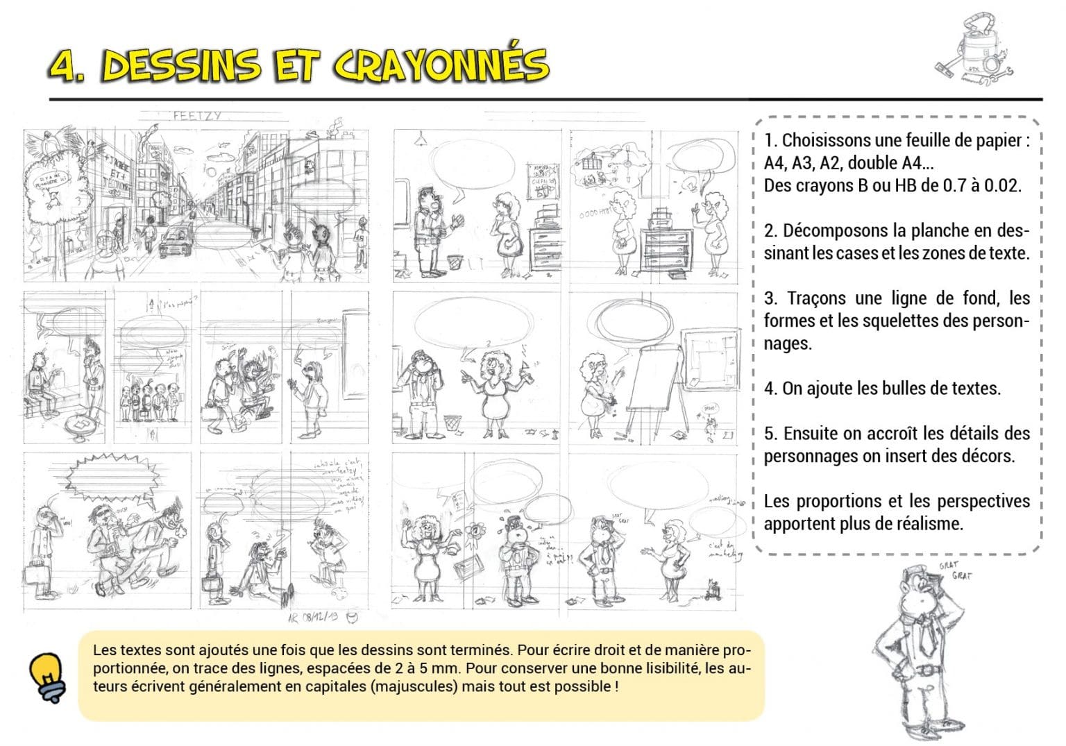 Créer une bande dessinée Les étapes pour faire une BD Tuto de dessin
