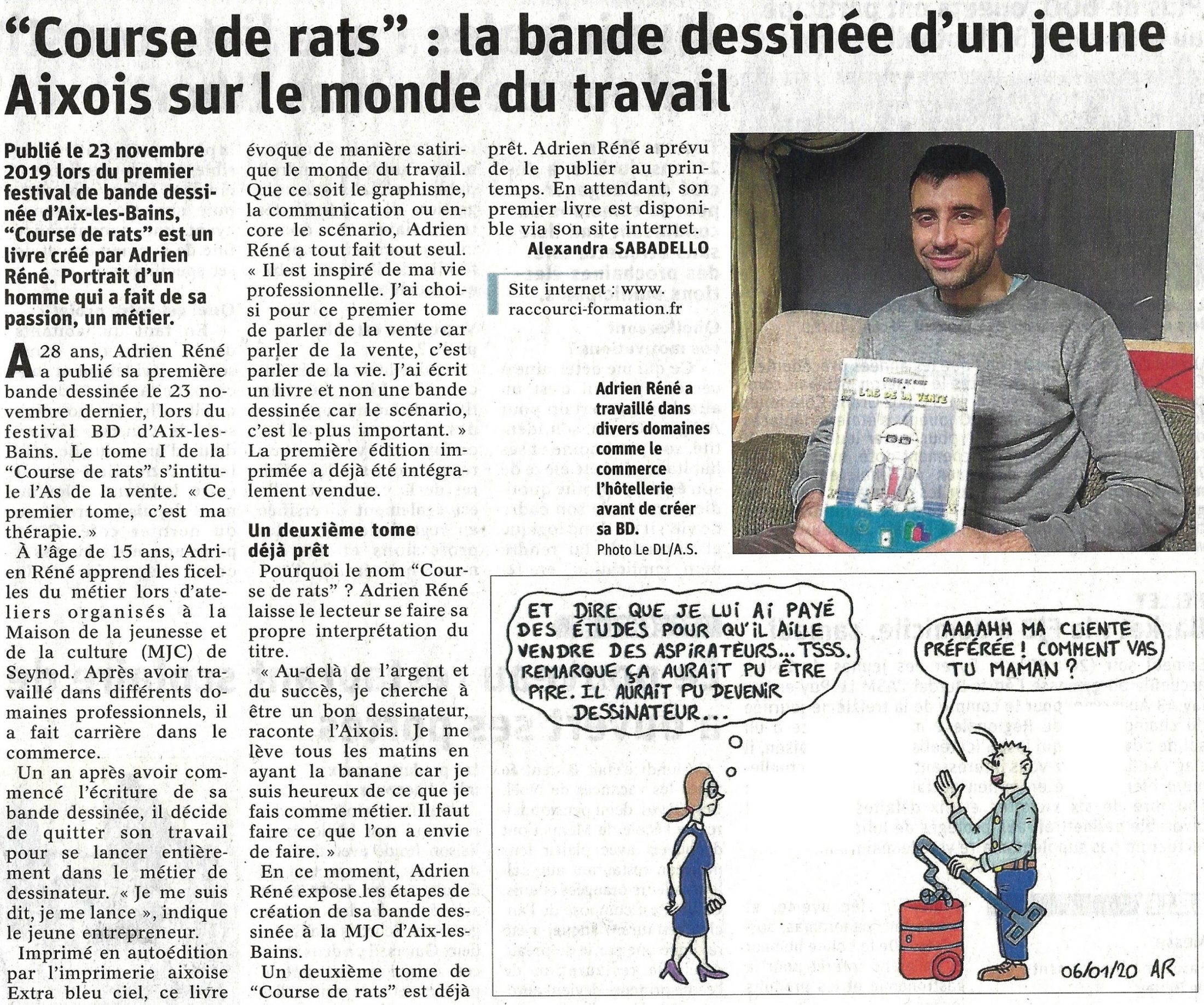 Le dauphiné - Une bande dessinée à Aix les bains