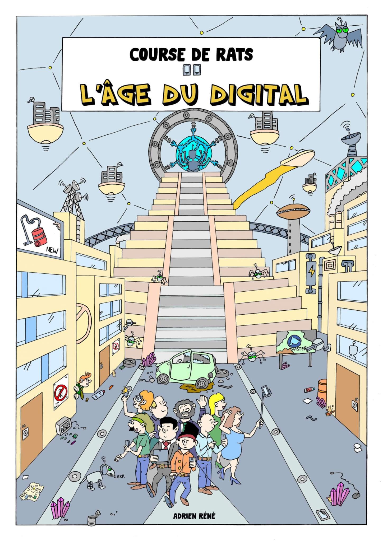 BD en ligne - Course de Rats - L'âge du digital