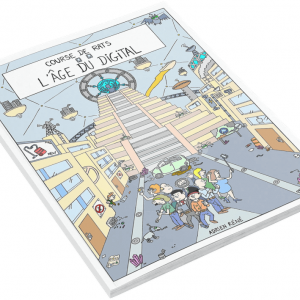 Course de rats BD - Couverture tome 2 - L'âge du digital - Bande dessinée