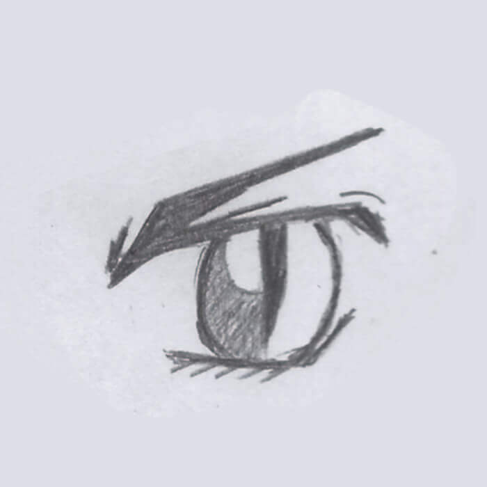 yeux manga