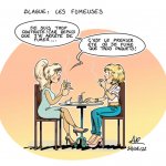 blague blonde fumeuse