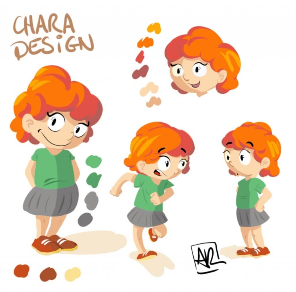 Chara design enfant illustration