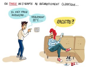 Raclette humour - Histoires drôles sur la raclette