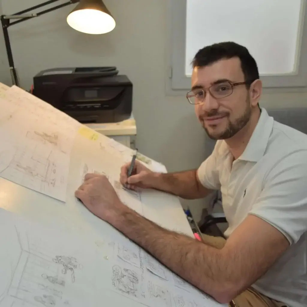 Adrien Réné - dessinateur BD Illustrateur bande dessinée