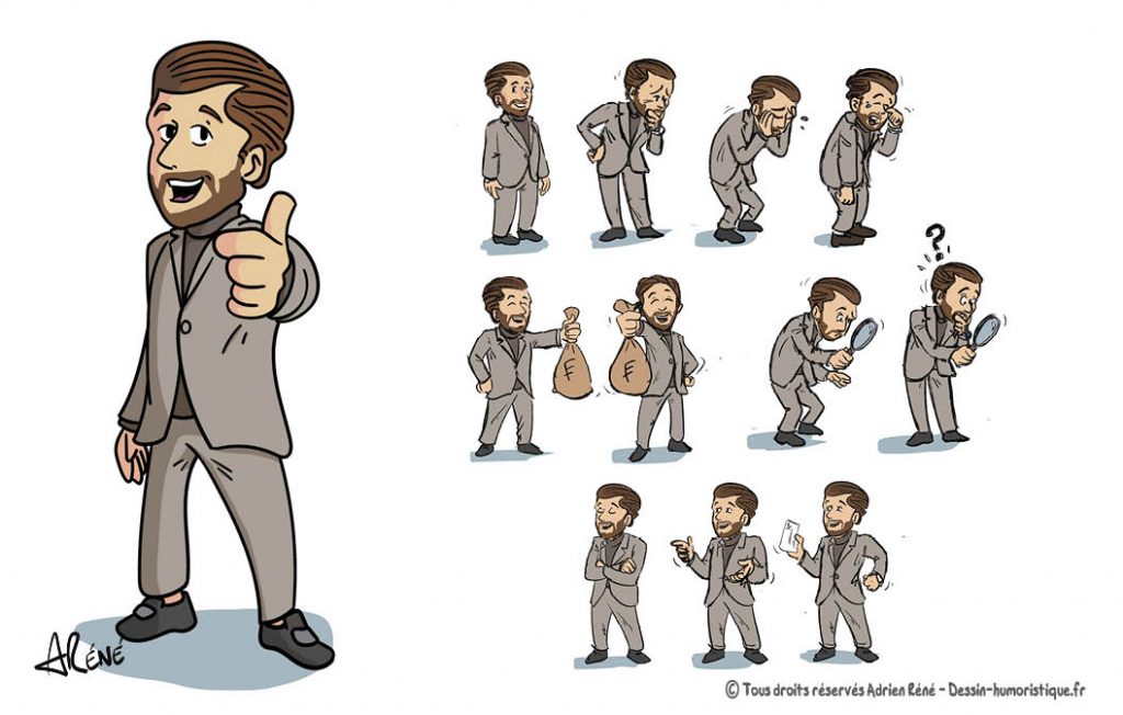 Character design - jeu de société