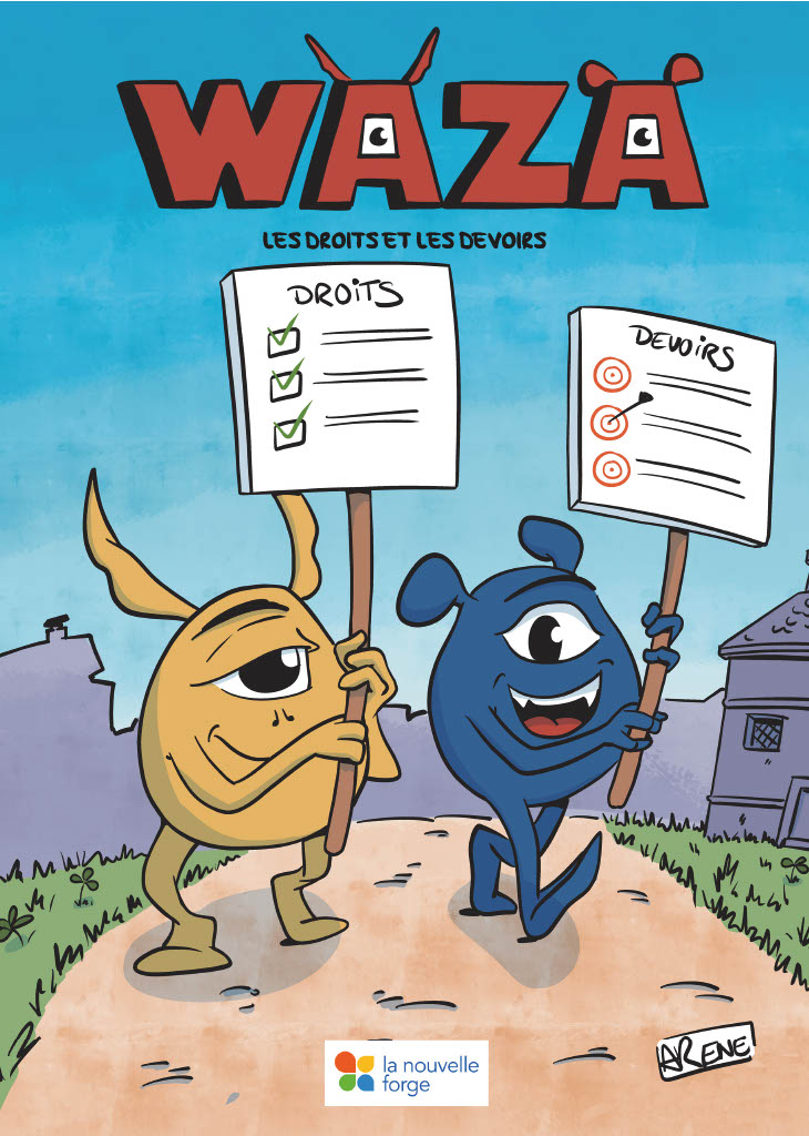 Mini Bande dessinée pour enfant | Centre d'accueil jeunesse