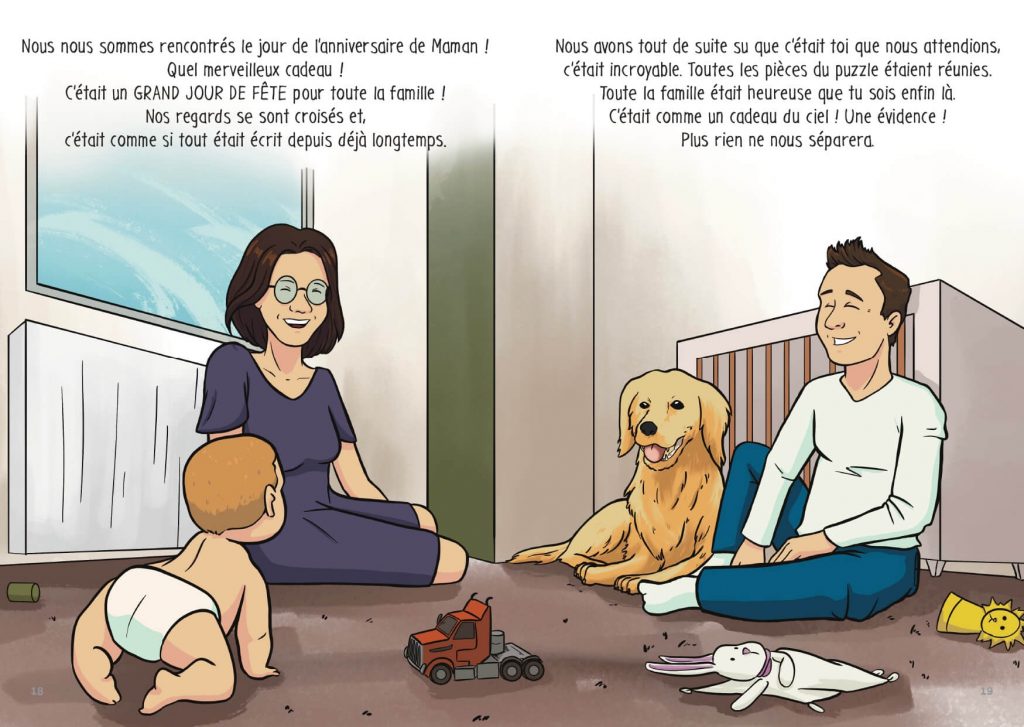 Illustration pleine page livre jeunesse 3