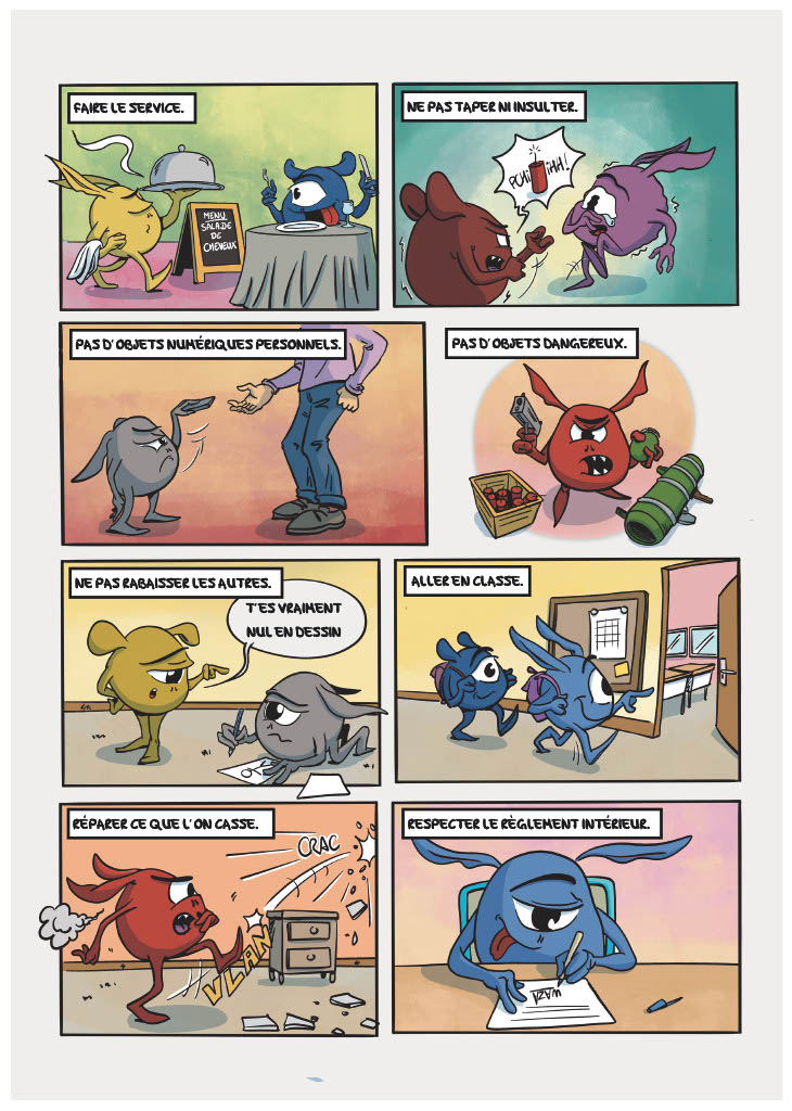 Mini BD pour les enfants