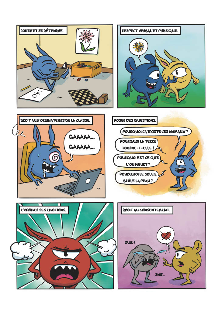 mini Bande dessinée pour enfant