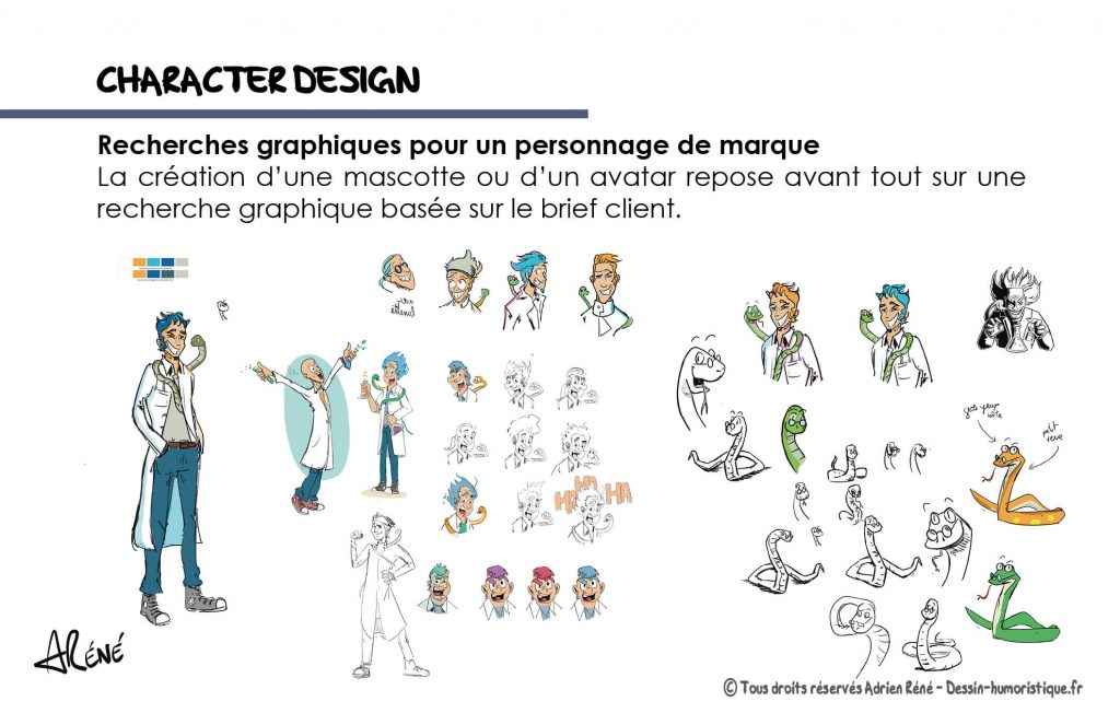 personnage de marque