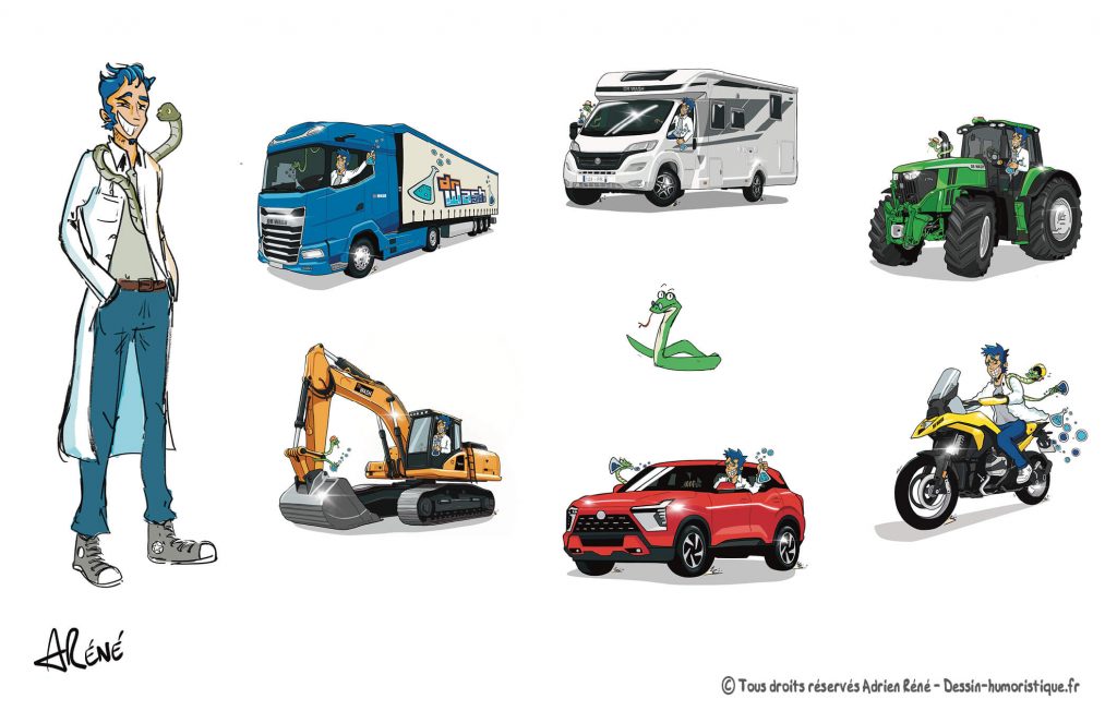 personnage de marque